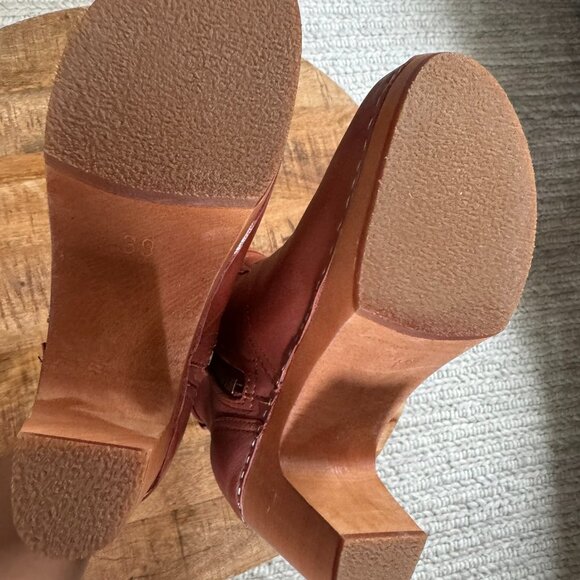 NWOT Swedish Hasbeens Jodhpur Bootie Sz 9 - Picture 10 of 11